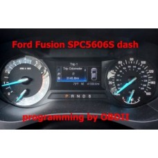 S7.52 - Programming by OBDII for Ford Explorer, Fusion 2013+ instrument cluster